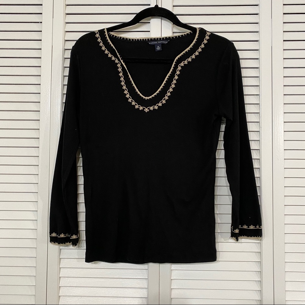 Banana Republic Long Sleeve Top